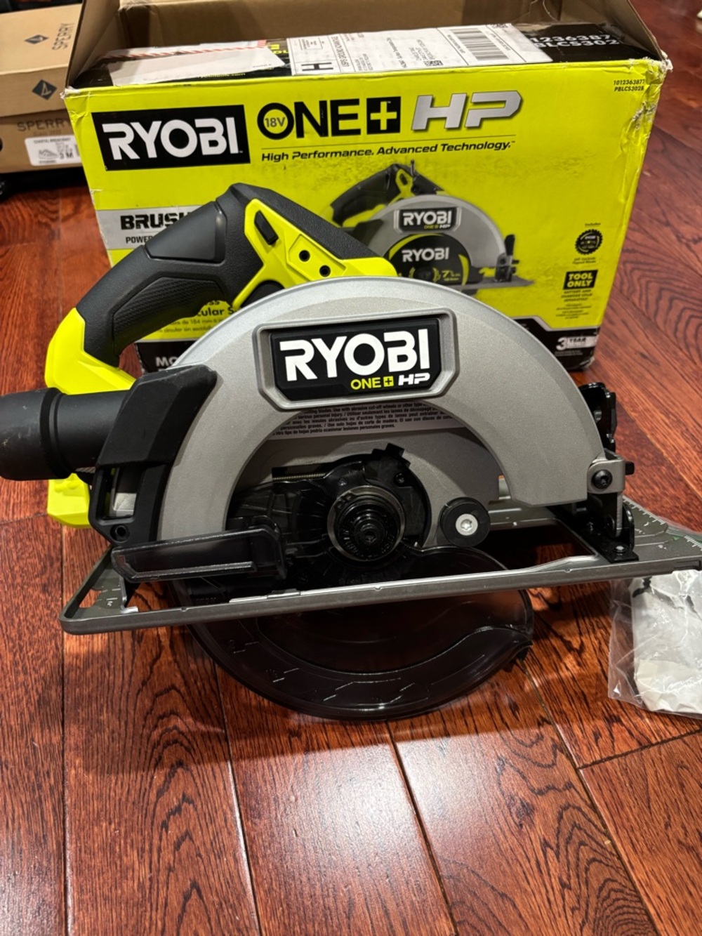 RYOBI ONE+ HP 18V Cordless 7 1/4 Circular Saw PBLCS302